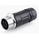 Waterproof connector LP-12-J04PP-01-001