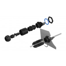 Waterproof Cable plug RJ45 - LP-16-C/RJ45/015/PE-43-001