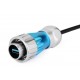 Waterproof USB connector - DH-24-C/USB3/016/PE-43-001