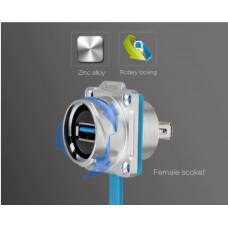 Waterproof USB connector - DH-24-J/USB3/213/SX-43-102