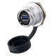 Waterproof USB connector - DH-24-J/USB3/213/SX-43-102