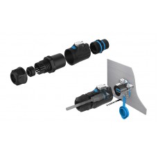 USB Plug Waterproof Connector - LP-24-C/USB2/016/PE-41-001