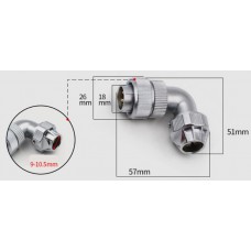 Waterproof connector IP65 - WF20J3TU1