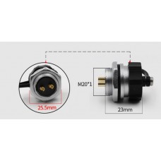 Waterproof connector IP67 - WF20K4ZM1