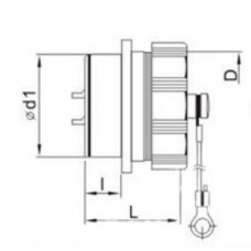 Waterproof connector IP67 - WF55K4Z2