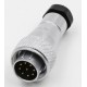 Waterproof connector IP65 - WF16J9TA1
