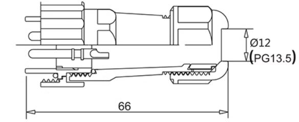 Sealed socket ip68 - SZC16, SZC-16, SD-16, SP-16, SP16, SD16